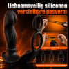 Hugo - Draagbare prostaatstimulator met stuwbewegingen, riemen en dubbele bediening via app en afstandsbediening