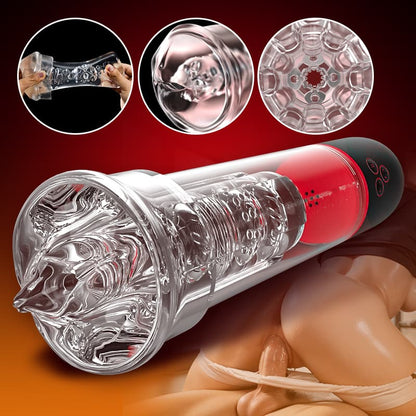 2 IN1 9 Vibratie 3 Zuigmodi Penispomp S-HANDE