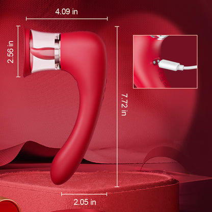 Fopspeen Zuigen Trilling Clitoris Vibrator Tepel Stimulatie