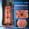 Challenger - 10 Vibraties, 5 Zuigmodi, Ultra-Realistische Vagina, Gesimuleerde Masturbator
