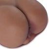 Realistische donkere mannelijke anus simulatiedildo 0,8 kg