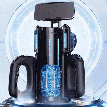 【Gratis verzending】LETEN 10 Krachtige motormasturbator met hoge snelheid en telefoonhouder