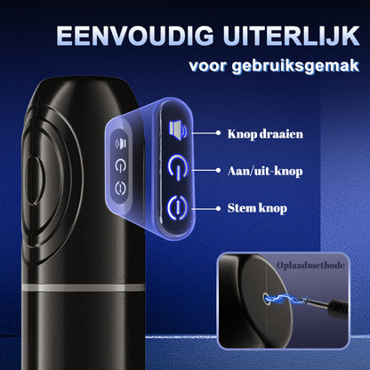 【HOT】HERO 3 IN1 Automatische Cup Masturbator