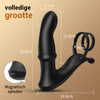 Cyclone - Prostaatmassager met dubbele ringen voor een verbeterde erectie-ervaring