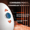 Explorer-Innovative Pleasure Elektrische Masturbator met dubbele ingang Massage van testikel + Orgasme van schaamlippen