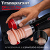 ROKA - 5 stuwstanden 10 vibraties zuigfunctie one-touch boost mannelijke masturbator voor progressieve stimulatie