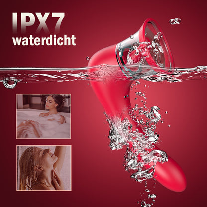 Fopspeen Zuigen Trilling Clitoris Vibrator Tepel Stimulatie