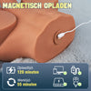 Stuwende vibrerende dildo realistische kont 10,12 lbs bruin