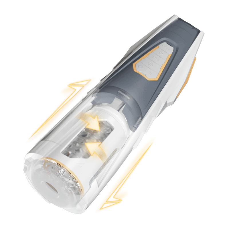 【NIEUW】Baxter 3 Thrusting 4 roterende mannelijke masturbator met spraakmodus