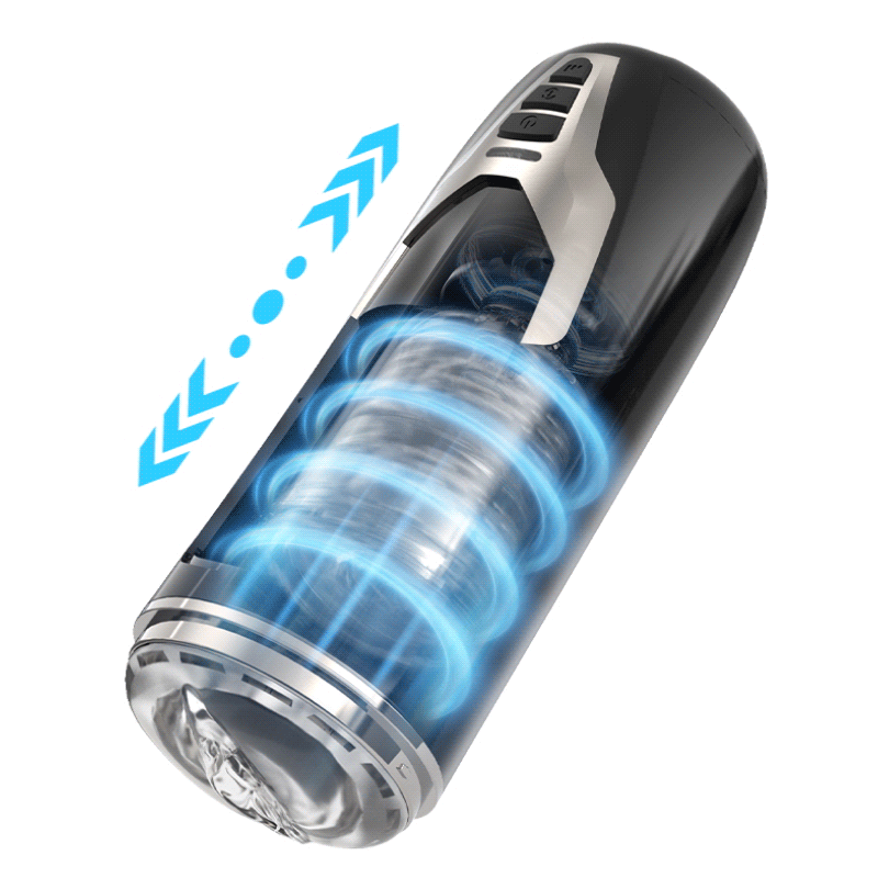 【HOT】Warrior Swirl 3 IN 1 Automatische Masturbator Cup