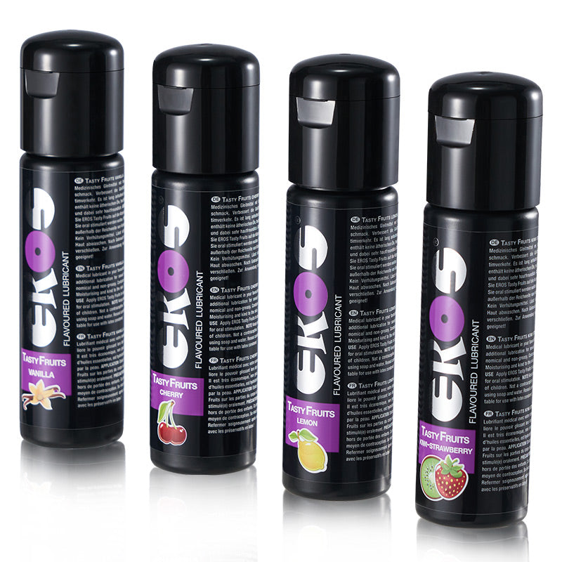 Eros Fruitig Glijmiddel op Waterbasis in 4 Smaken 100 ML
