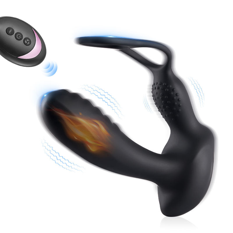 ANAL INNOVATOR 10 Vibratie Prostaat Vibrator met Cockringen REG