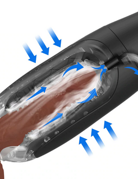Automatische Masturbator Blow Job 4 Zuigmodi 10 Vibratiemodi
