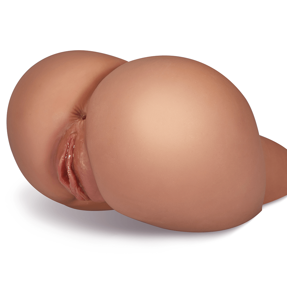 Braun Realistische Masturbator 3D-structuur 2 Liefdestunnels Poesje