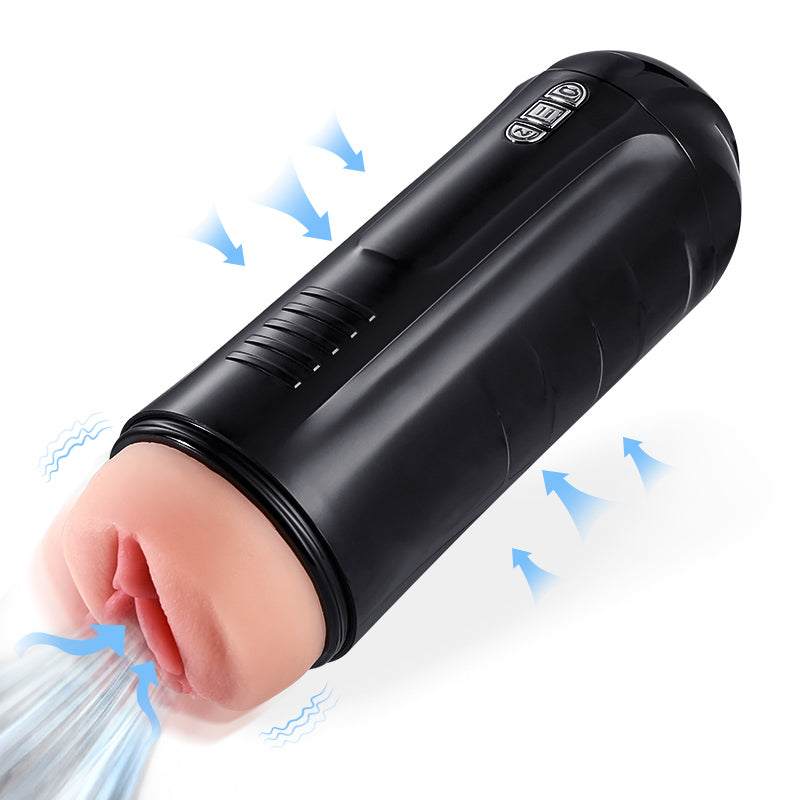 Black Widow Elektrische Cup Masturbator 5 Zuigen 7 Vibratie XINGSE