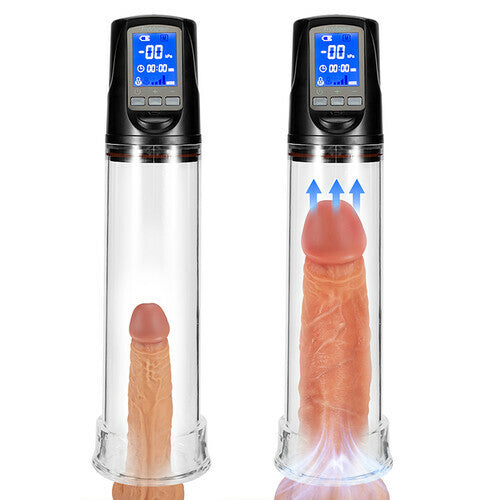 Automatische Penispomp 2 Zuigstanden Vacuümpomp Penis LED