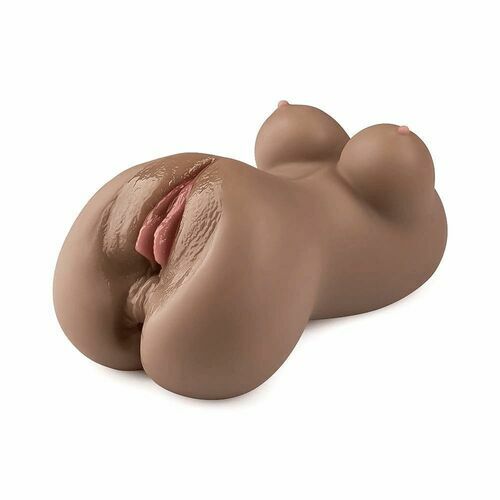 JULIA Brown Beauty Realistische Pocket Pussy met Tieten 900G