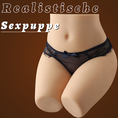 【Anbei】Mooi en verleidelijk poesje, realistische tweekanaals masturbator