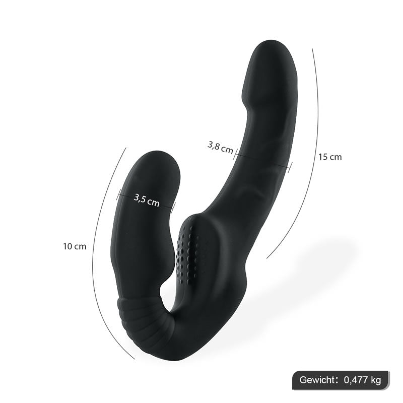 DRAGON DOUBLE Prostaatstimulator Seksspeeltje voor Koppels 10 Vibraties Acmejoy