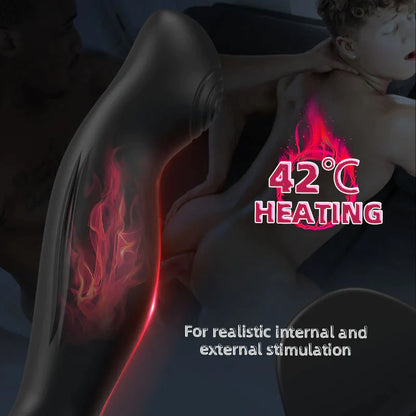 JOKER 10 Vibrerende Prostaat Vibrator Met Cockring