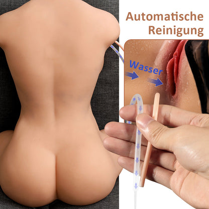 【Onmiddellijk verzenden】Melida.2 Suck Vibrating Sex Doll Sexy Grote Borsten 7KG