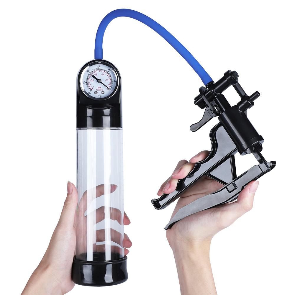 Handmatige Penispomp Penisvergroting Transparante Sleeve
