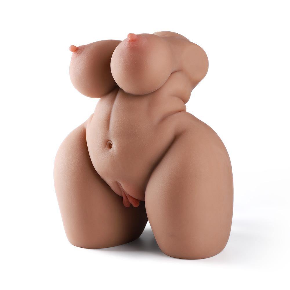 【Kardashian】Realistische Masturbator Bruine Rondborstige Borstbillen 7,53 kg AIYUAN