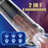 Penispomp 6 Zuigstanden Trainingspomp Zwarte Matte Textuur YINGJUE